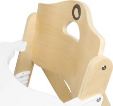 Стільчик для годування Lionelo Floris White natural